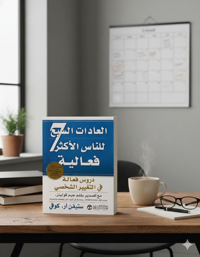 غلاف كتاب العادات السبع للناس الاكثر فاعلية