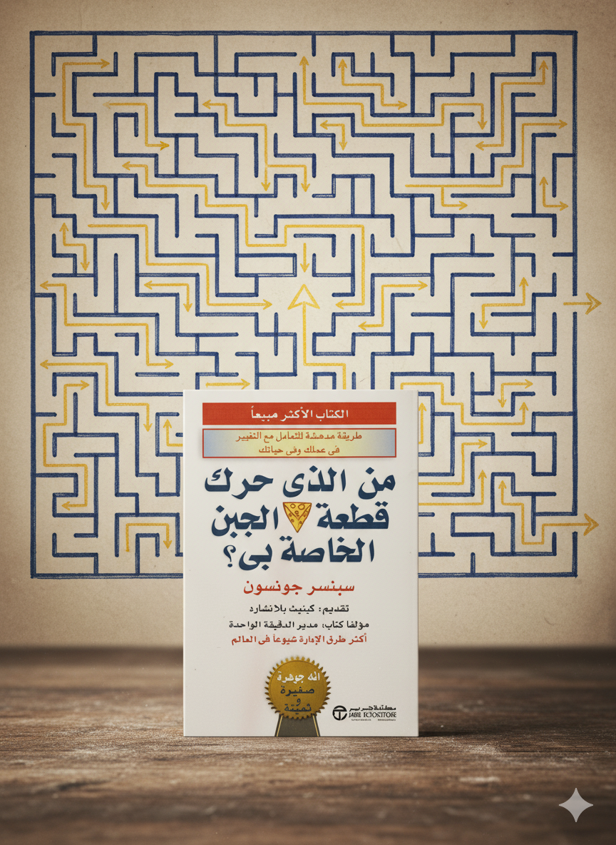 كتاب من حرك قطعة الجبن: رحلة نحو التغيير والنجاح